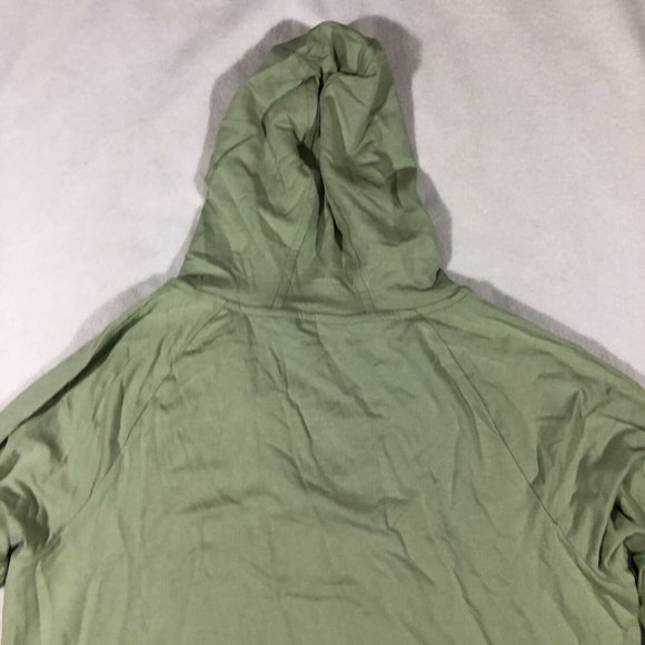 NEW Peach Womens XL Shafer Hoodie Top Bamboo UV P1481 Green NWT $89 - Picture 7 of 11